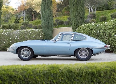 1/18 ジャガー Eタイプ クーペ メタリック ブルー Jaguar E Type