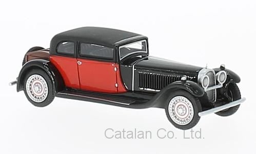 1/87 ブガッティ 黒 赤 ブラック レッド Bugatti Type 41 Royale by