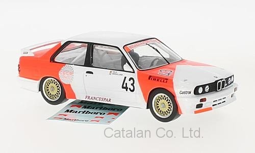 1/43キット メリキット  M3 Gr.A TdC 1987 1/43 BMW M3 E30 マルボロ No.43 Bigazzi Racing Team Marlboro WTCC