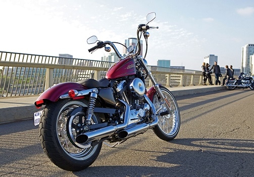 1/12 ハーレーダビッドソン ダークレッド Harley Davidson XL 1200 V