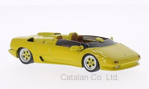 402-431 1/43 ランボルギーニ Diablo VT 2000 イエロー 1/43 ランボルギーニ ディアブロ ロードスター 黄色 イエロー