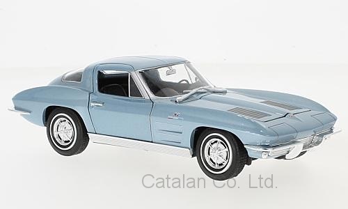 オートアート 1/43 シボレー コルベットブルー AUTOart Amazon