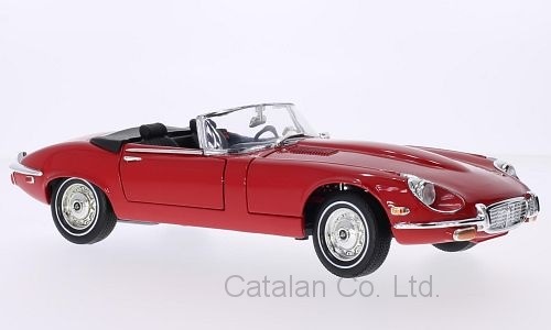1/18 ジャガー Eタイプ ロードスター 赤 レッド Jaguar E-Type