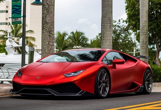 新品未開封 Welly ランボルギーニウラカン LP 610 4レッド1:18 Lamborghini Huracan LP 610-4 Red 1/18 Diecast Model Car by