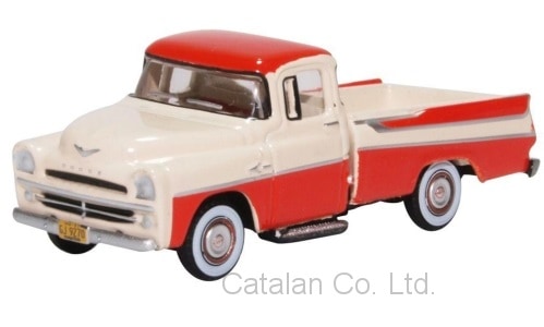 1/87 å ƥåץ å ١  Dodge D100 Steptside Pick Up red beige 1957 Oxford 񥵥60