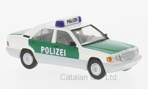 1/87 メルセデス ベンツ パトカー Mercedes 190 E Polizei Bremen