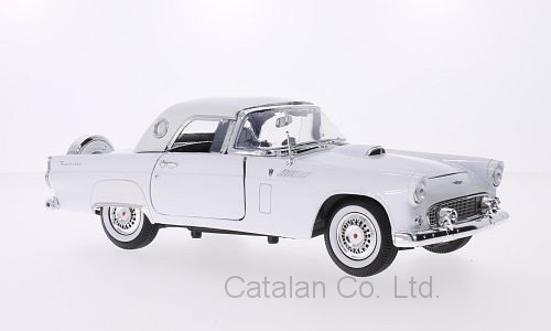 1/18 フォード サンダーバード ハードトップ 白 ホワイト Ford