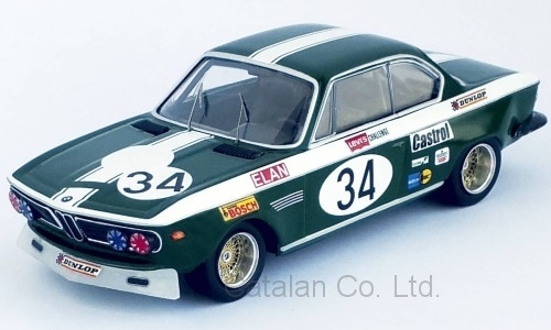 1/43 BMW 2800 CS No.34 ֥ɥԡ ĥ֥륰 Broadspeed Salzburg 1972 J.Fitzpatrick Trofeu 60