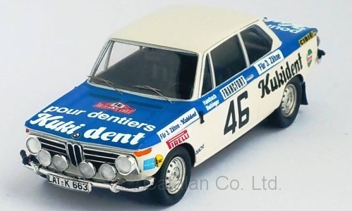 1/43 BMW 2002 ti No.46 Kukident ƥ ꡼ Rally Monte Carlo 1973 R.Hainbach W.Biebinger Trofeu 60