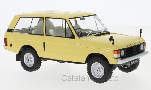 1/24 ɥС 󥸥С ١ Land Rover Range Rover 3.5 V8 beige 1972 WhiteBox 80