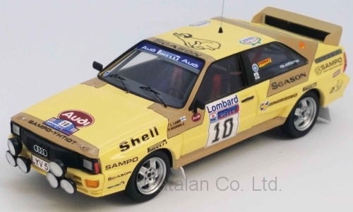 1/43 アウディ クワトロ クアトロ ラリー Audi quattro No.10 Rally WM 1/43 アウディ クワトロ クアトロ ラリー Audi quattro No.10 Rally WM