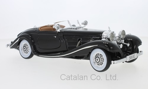 륻ǥ ٥ K ڥ ɥ ֥饦 㿧 Mercedes 500 K Special Roadster (W29) dark brown 1934 I-Maisto 񥵥100