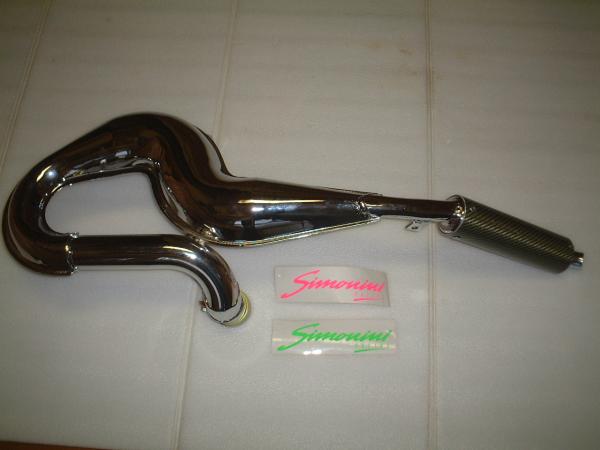 ベスパ Vespa PX Simonini シモニーニ マフラー チャンバー