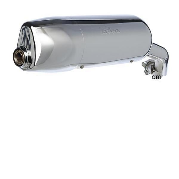 ステンレス製ツインパイプマフラー　ラージボディ　ベスパ　vespa ヴィンテージ ステンレス製ツインパイプマフラー ラージボディ ベスパ vespa