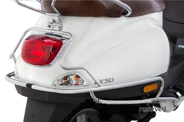 ベスパ vespa LX用サイドバンパー ベスパ LXシリーズ用キャリア＆バンパーセット : SCSウェブ