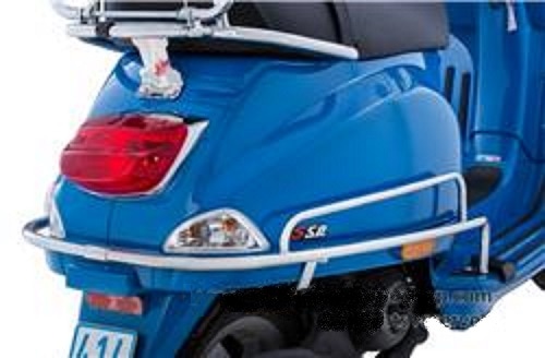 Vespa ベスパ クラッシュバー リア サイドバンパー LX S F.A.