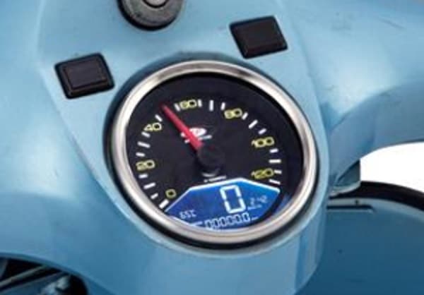 Vespa ベスパ P PX スピードメーター タコメーター 銀リング
