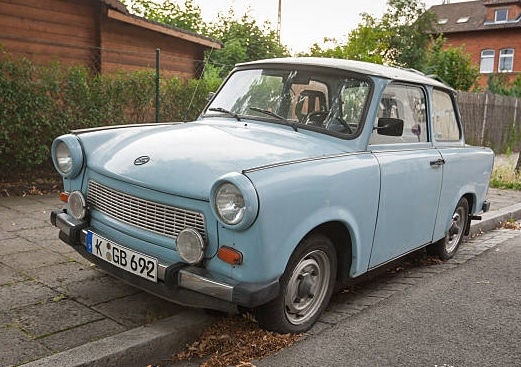 1/24 トラバント 東ドイツ 東欧 東独 水色 Trabant 601 light