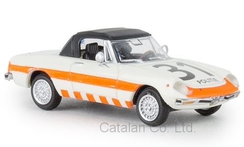 1/87 եᥪ ѥȥ ѥ Alfa Romeo Spider Politie 31 1969 closed Brekina 60