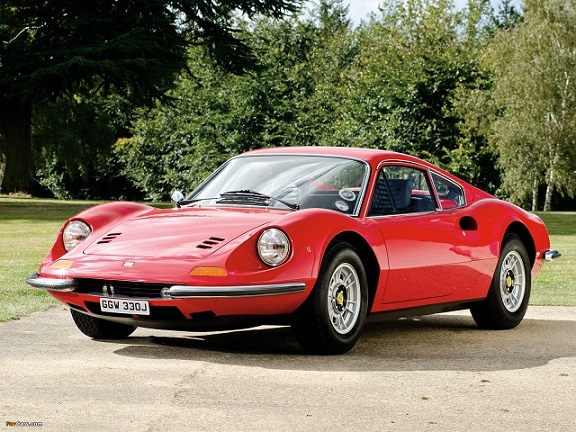1/18 フェラーリ ディーノ 1969 レッド Dino 246GT MCG製 Amazon | MCG 1/18 フェラーリ 246 GT ディーノ 1969 レッド