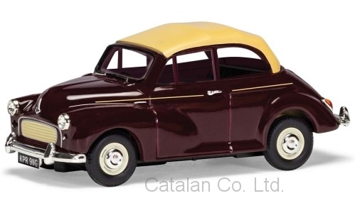 1/43 モーリス マイナー コンバーチブル ダークレッド 赤 Morris Minor