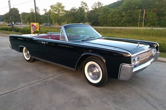 1/87 リンカーン コンチネンタル コンバーチブル ブラック 黒 Lincoln