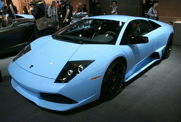 1/24 ランボルギーニ ムルシエラゴ 水色 ブルー Lamborghini