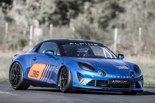 1/43 ルノー アルピーヌ カップ メタリック ブルー Alpine A110 Cup