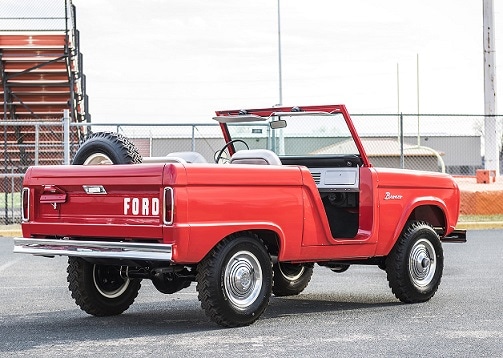 1/43 フォード ブロンコ ロードスター 赤 レッド RED Ford