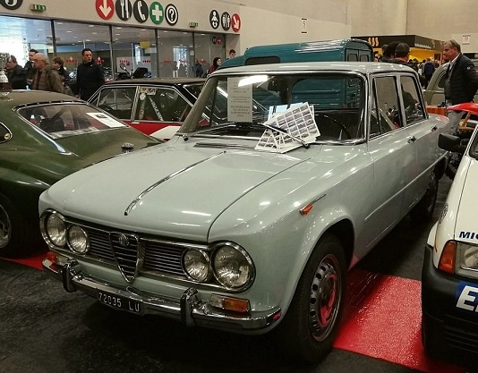 1/87 アルファロメオ ジュリア グレー Alfa Romeo Giulia 1600 light
