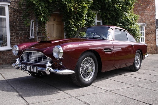 1/43 アストンマーチン クーペ 赤 レッド Aston Martin DB4