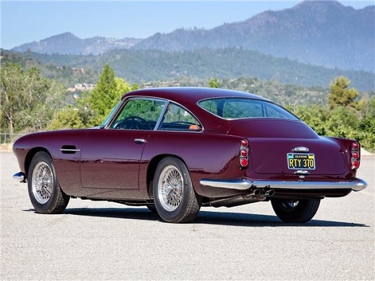 1/43 アストンマーチン クーペ 赤 レッド Aston Martin DB4