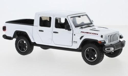 Jeep Gladiator Rubicon ミニカー 1/24 ジープ グラディエーター ルビコン 白 ホワイト Jeep Gladiator