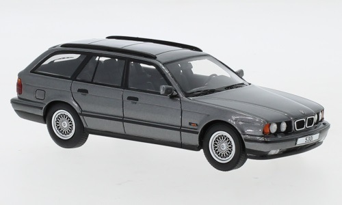 1/43 BMW 530i E34 ガンメタ ステーションワゴン Touring