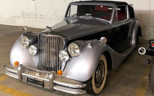 1/43 ジャガー マーク5 Jaguar Mk V metallic dark grey black