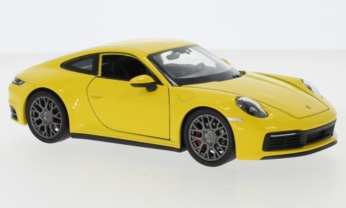 1/24 ポルシェ 黄色 イエロー Porsche 911 Carrera 4S 1;24