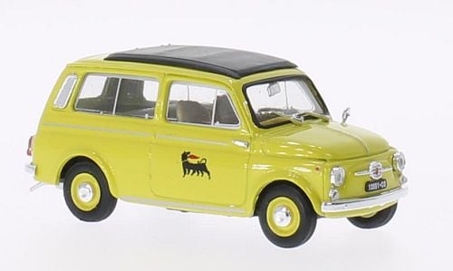1/43 フィアット ジャルディニエラ 黄色 イエロー Fiat 500