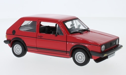 VW GOLF 1/24 ミニカー フォルクスワーゲン ゴルフ 赤