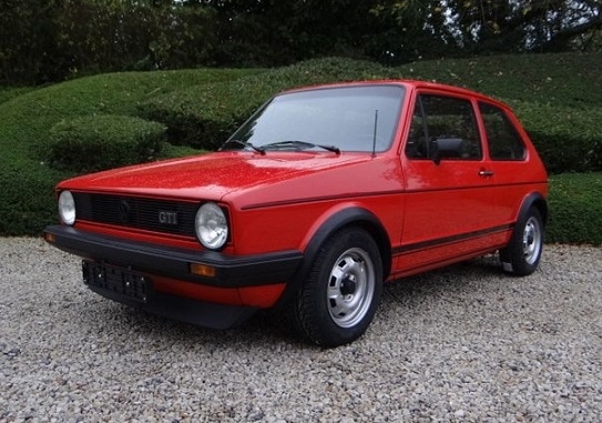 ミニカー　VW　フォルクスワーゲン　ゴルフⅠ　LS 　レッド ミニカー VW フォルクスワーゲン ゴルフⅠ LS レッド ミニカー