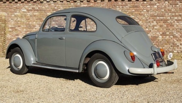 1/18 フォルクスワーゲン ビートル グレー VW BEETLE 1955 1⁄18