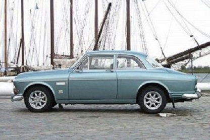 1/43 ボルボ 水色 ライトブルー Volvo 123 GT light blue 1968 1:43