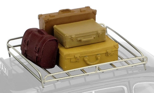 1/43 トランク ルーフキャリア Trunk 4 pieces with roof rack 1:43