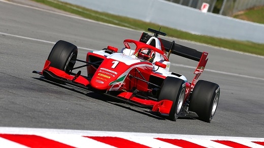 1/43 ダラーラ F3 バルセロナ Dallara G319 No.1 HP Tuners Formel 3