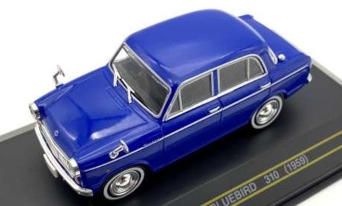 1/43 ダットサン 日産 ブルーバード ブルー 青 Datsun Bluebird 310