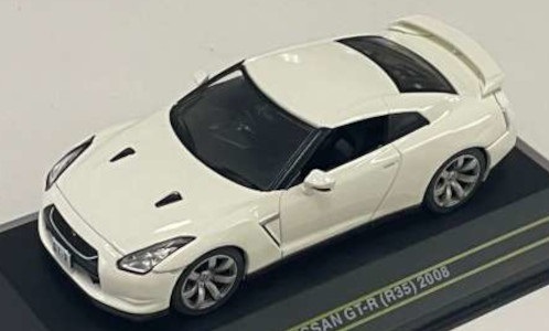 ミニカー  NISSAN  GT-R  ( R35 ) 1/12 日産 GT-R（R35）プレミアムエディション（シルバー