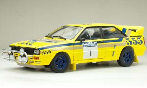 1/18 ǥ ȥ Audi Quattro A2 No.1 555  ̵ ꡼ 1986 Blomqvist Berglund 1:18 Sun Star 񥵥100