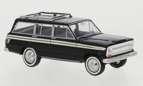 1/87  若˥  ֥å  Brekina Jeep Wagoneer B Cherokee black 1968 1:87 񥵥60