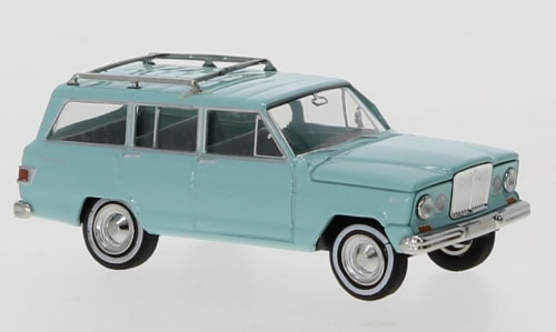 1/87  若˥  饤ȥ꡼ Brekina Jeep Wagoneer A light green 1964 1:87 񥵥60