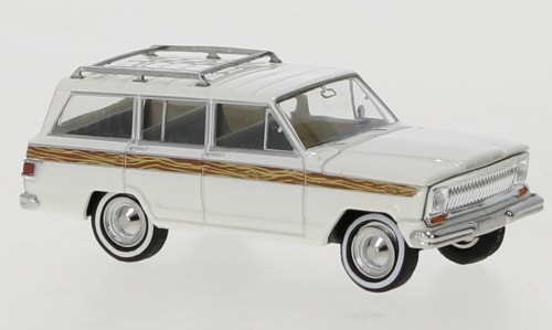1/87 ジープ ワゴニア チェロキー ホワイト 白 Brekina Jeep Wagoneer