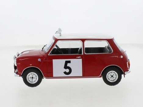 1/18 ミニ クーパー IXO Mini Cooper S RHD No.5 BMC RAC Rally